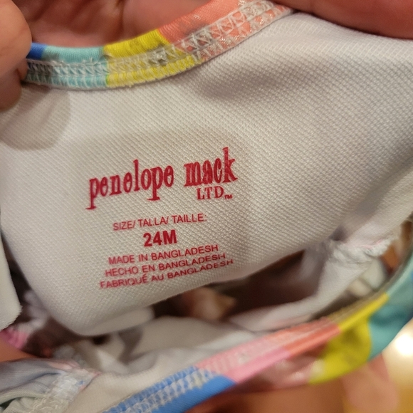 Unicorn Tutu One Piece Swimming Suit Size 24 Months - Picture 2 of 5